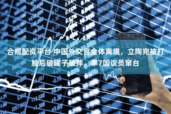 合规配资平台 中国外交官全体离境，立陶宛被打脸后破罐子破摔，率7国议员窜台