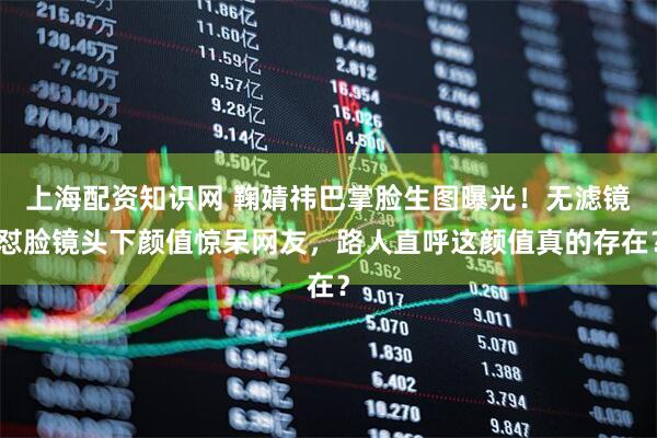 上海配资知识网 鞠婧祎巴掌脸生图曝光！无滤镜怼脸镜头下颜值惊呆网友，路人直呼这颜值真的存在？
